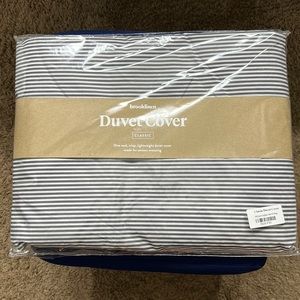 Brooklinen classic full/queen duvet cover